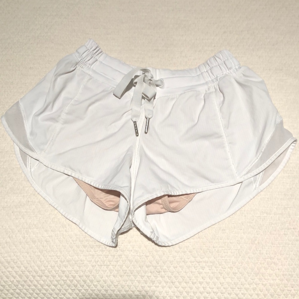 White Lululemon Shorts